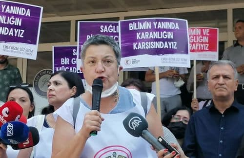 Tahliye edilen TTB Başkanı Fincancı: Korkmaya devam etsinler, mücadeleyi kazanmadan bırakmayanlarız