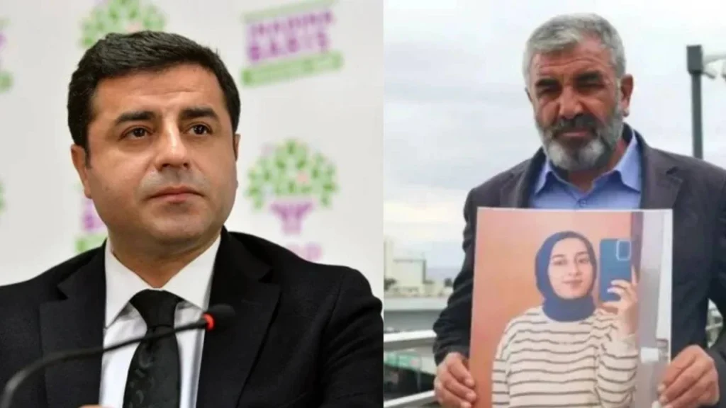 Kabaiş’in ailesiyle görüşen Demirtaş: Rojin hepimizin kızım kimse bu dosyayı kapatamaz