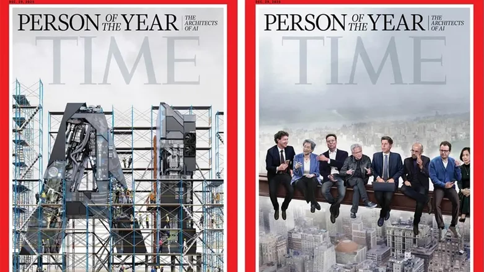 Time dergisi, yapay zeka yatırımcılarını “Yılın adamı” seçti