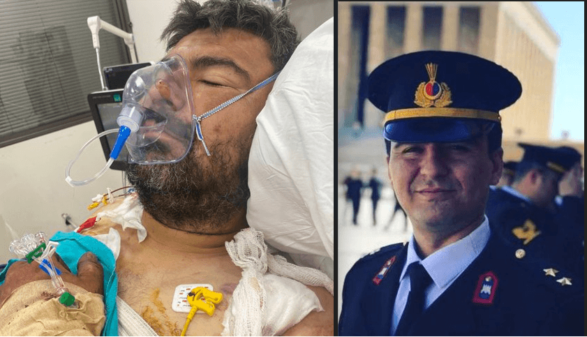 KHK’lı üsteğmen ikinci kez iş kazasında ağır yaralandı