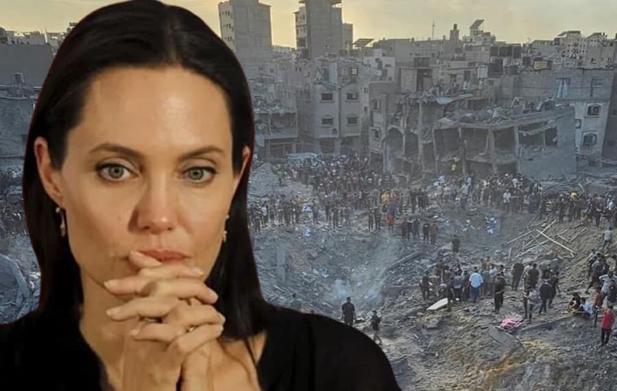 Angelina Jolie’den Gazze’deki sivil katliamına tepki: ‘İsrail kaçacak yeri olmayan Filistinlileri kasıtlı bombalıyor
