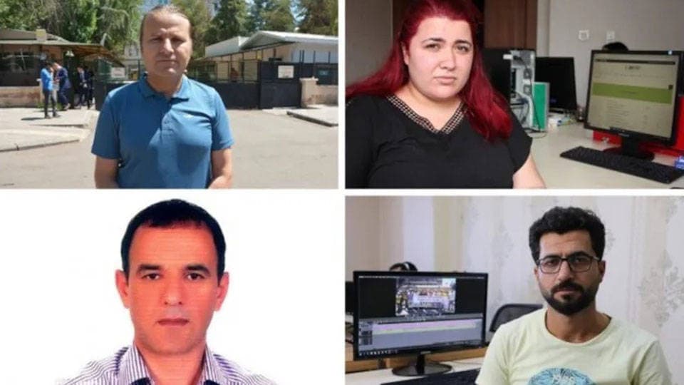 Diyarbakır merkezli operasyonda gözaltına alınan 4 gazeteci tutuklandı
