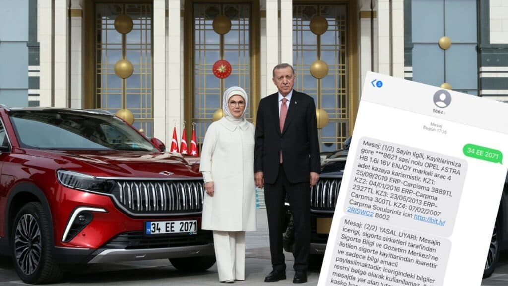 Sahtekârlığı karakter haline getirdiler: Erdoğan’a teslim edilen Togg’un plakası başka araca ait çıktı