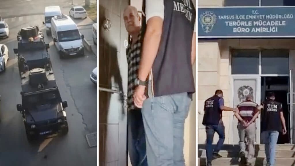 Polis kapısını çalarak girdiği evdeki Emniyet Müdürünü ters kelepçeyle gözaltına aldı