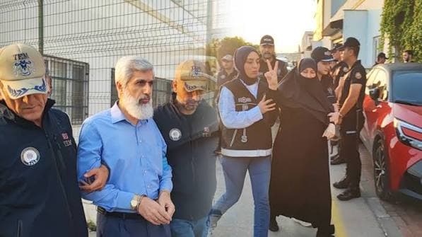 Saray Danışmanı Oktay Saral dün hedef gösterdi: Alparslan Kuytul Hoca ve eşi gözaltına alındı