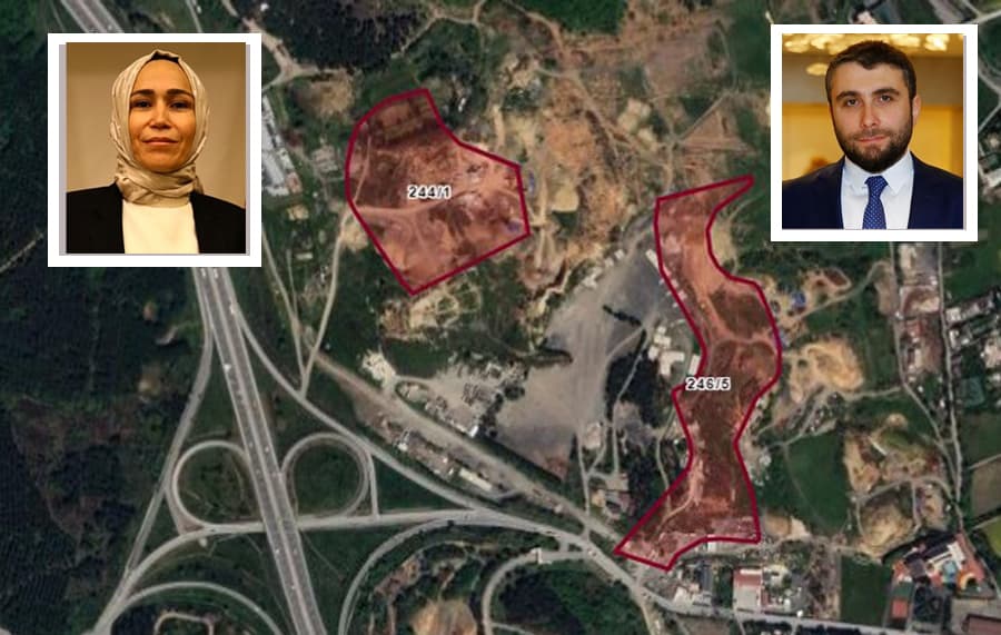 AKP’li Vekil’inin eşinden 3,6 milyar liralık kupon arazi vurgunu