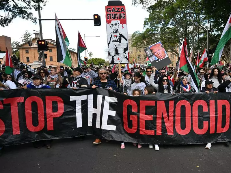 Sydney boğaz köprüsünden dünyaya: Gazze’deki zulme ‘dur’ deyin