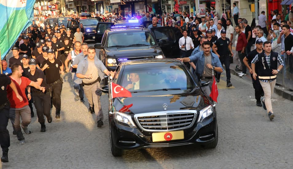 Saray’ın koruma ekibinin günlük maliyeti 1,44 milyon TL