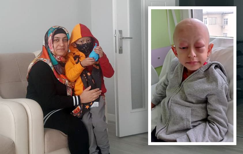 Dua isteyen Babası duyurdu: Kök hücre tedavisi ertelendi, Yusuf Kerim hastaneye yatırıldı