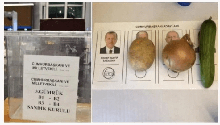 Avrupa’daki tuzu kuru AKP’liler Türkiye’deki seçmenle dalga geçti: “Soğan, patates, salata, oy Erdoğan’a”