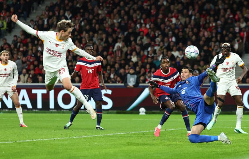 Galatasaray, UEFA Şampiyonlar liginde Lille’i devirdi: 4-2