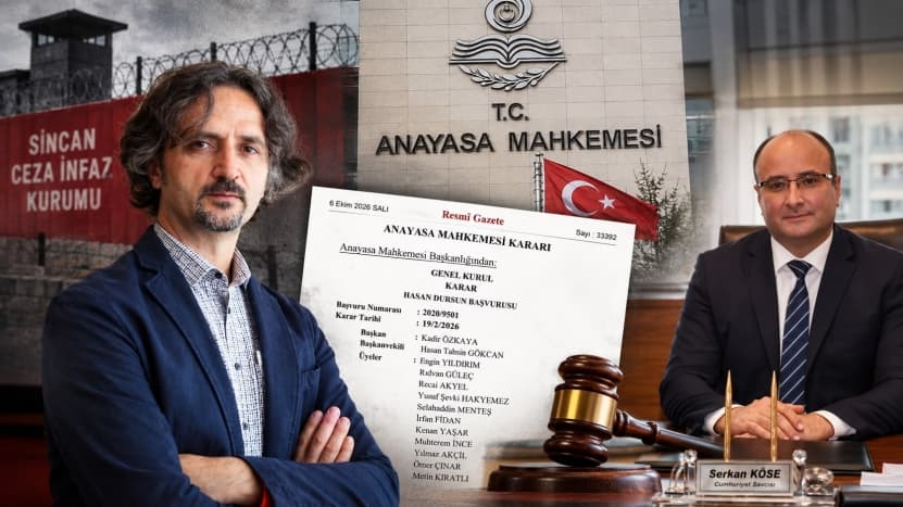 AYM’den KHK’lı savcı Hasan Dursun kararı: Sincan Cezaevi’ndeki kötü muamele hak ihlali