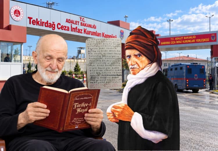 Abdullah Tırpan, Risale-i Nur okuduğu için başka cezaevine sürgün edildi: Cezaevindeki eşyalarından çıkan not