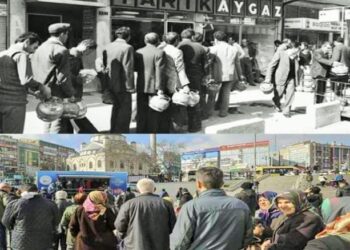 Herkese 2 kilo kota: Gaz kuyruğu’ değil ucuz sebze-meyve kuyruğu