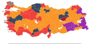 Türkiye genelinde 25 il el değiştirdi: AKP 15 ili kaybetti