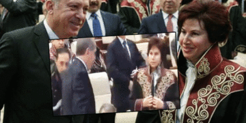 Erdoğan’a cübbe ilikleyen Danıştay Başkanı: Yargıya yandaş eleştirisi yapılmamalı