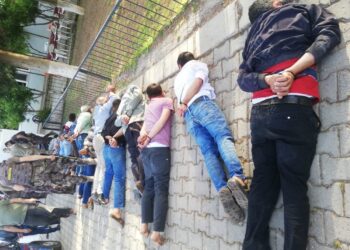 Halfeti’de gözaltına alınanların yeni görüntüleri