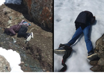Göçmen trajedisi yürekleri yaktı: Karlar eridi, sınırdaki dram ortaya çıktı