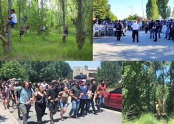 Direnişi büyüyor: ODTÜ’lüler KYK yurduna karşı Kavaklığa fidan dikti