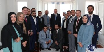 Erdoğan ‘Pelikancılar’la buluştu