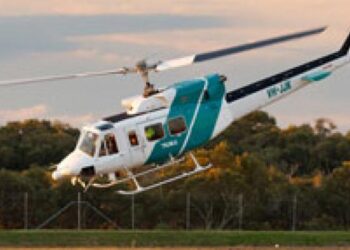 Anna Bay kasabasında helikopter kazası