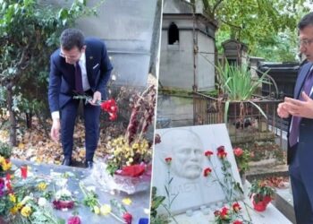 İmamoğlu’dan, Yılmaz Güney ve Ahmet Kaya’nın mezarlarına ziyaret