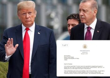 Aptal olma, tarihe şeytan olarak geçme: Trump’ın Erdoğan’a gönderdiği “tehdit ve hakaret” içeren mektubu ortaya çıktı