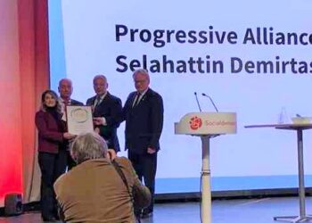 Almanya, Demirtaş’ı ‘Siyasi Cesaret Ödülü’ne layık gördü