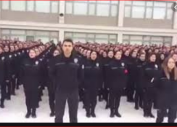 Anayasa’yı koruması gereken polis öğrencilerinden ‘intikam’ yemini