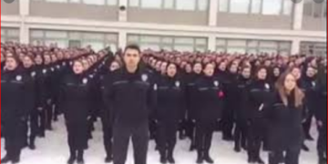 Anayasa’yı koruması gereken polis öğrencilerinden ‘intikam’ yemini