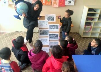 Diyarbakır’deki Anaokulu öğrencileri Avustralya’daki yangına dikkat çekti