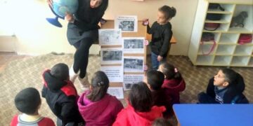 Diyarbakır’deki Anaokulu öğrencileri Avustralya’daki yangına dikkat çekti