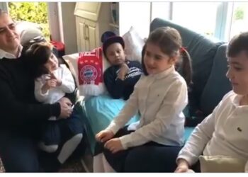 Esma öğretmenin çocuklarından anlamlı ziyaret: Natali Abla, senin selamını Ahmet’e getirdik