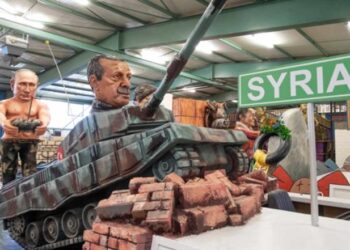 Karnavalda Erdoğan’lı geçit: Alman tankıyla Suriye’ye gidiyor ve kontrol Putin’de