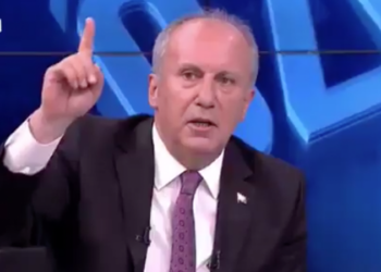 Erdoğan’ın konuşması nedeniyle sözü kesilen Muharrem İnce, stüdyoyu terk etti