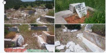 Bayramı öncesi, Lice’deki mezarlığa 3’üncü saldırı
