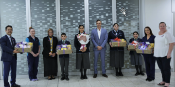 Hastane müdürlerinden Amity’e teşekkür: Öğrencilerden sağlık çalışanlarına anlamlı ziyaret