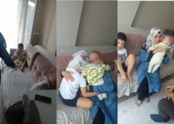 Annesine böyle kavuştu: 4 aylık bebekli tutuklu Anne Emine Örnek’e tahliye kararı