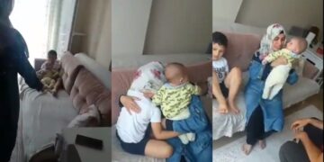 Annesine böyle kavuştu: 4 aylık bebekli tutuklu Anne Emine Örnek’e tahliye kararı