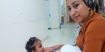 10 günlükken annesiyle hapse giren Omedya bebek 40 günlük oldu
