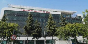 Gasp edilen Zaman Gazetesi binası, Bakırköy Adliyesi oldu; tabela asıldı!