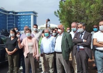 HDP’den Emniyet’in önünde tepki: Tutuklu arkadaşlarımıza bir şey olursa siz sorumlusunuz