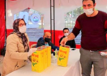 Kan bağışı karşılığı, 5 litre ayçiçek yağı!