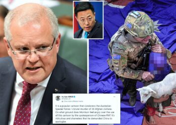 Çin, “fake asker görseli” nedeniyle Avustralya’dan özür dilemeyeceğini açıkladı