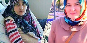 KHK’lı Fatma öğretmen eşini göremeden, merhum oğluna kavuştu!