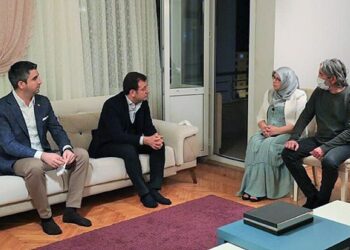 İmamoğlu’ndan HDP Milletvekili Hüda Kaya’ya taziye ziyareti