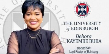 Kongolu mülteci Edinburgh Üniversitesi’ne rektör seçildi