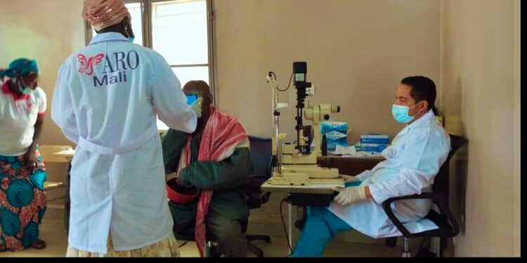 Gürkan Gürbüz: ARO, katarakt ameliyatlarıyla 761 Afrikalı’nın gözlerini dünyaya açmasına vesile oldu.