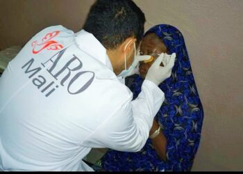 Gürkan Gürbüz: ARO, katarakt ameliyatlarıyla 761 Afrikalı’nın gözlerini dünyaya açmasına vesile oldu.