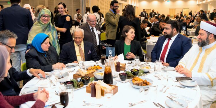 Berejiklian, iftara ev sahipliği yaptı: Başbakanlık iftarında, farklı inanç temsilcileri bir araya geldi